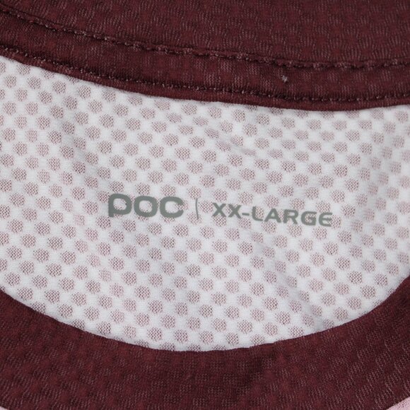 POC Pure Cycling Shirt Mens 2XL XXL Pink/Red/Beige 3/4 Sleeve MTB Bike Jersey - Picture 10 of 16